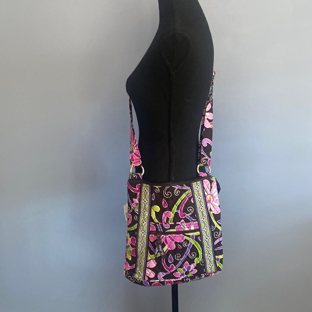 Vera Bradley Purple Punch Hipster Crossbody Brand New with Tags